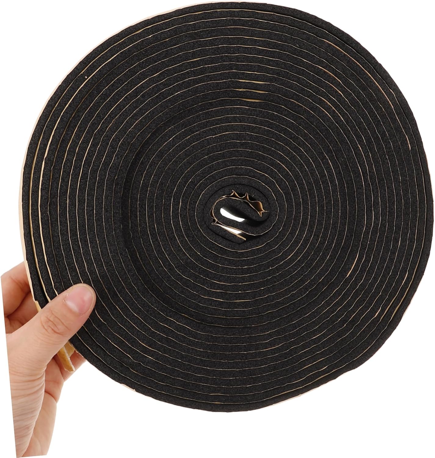 HOMSFOU Draft Stopper Strip for Doors Windproof Sealing Tape Soundproofing Door Frame Sealer