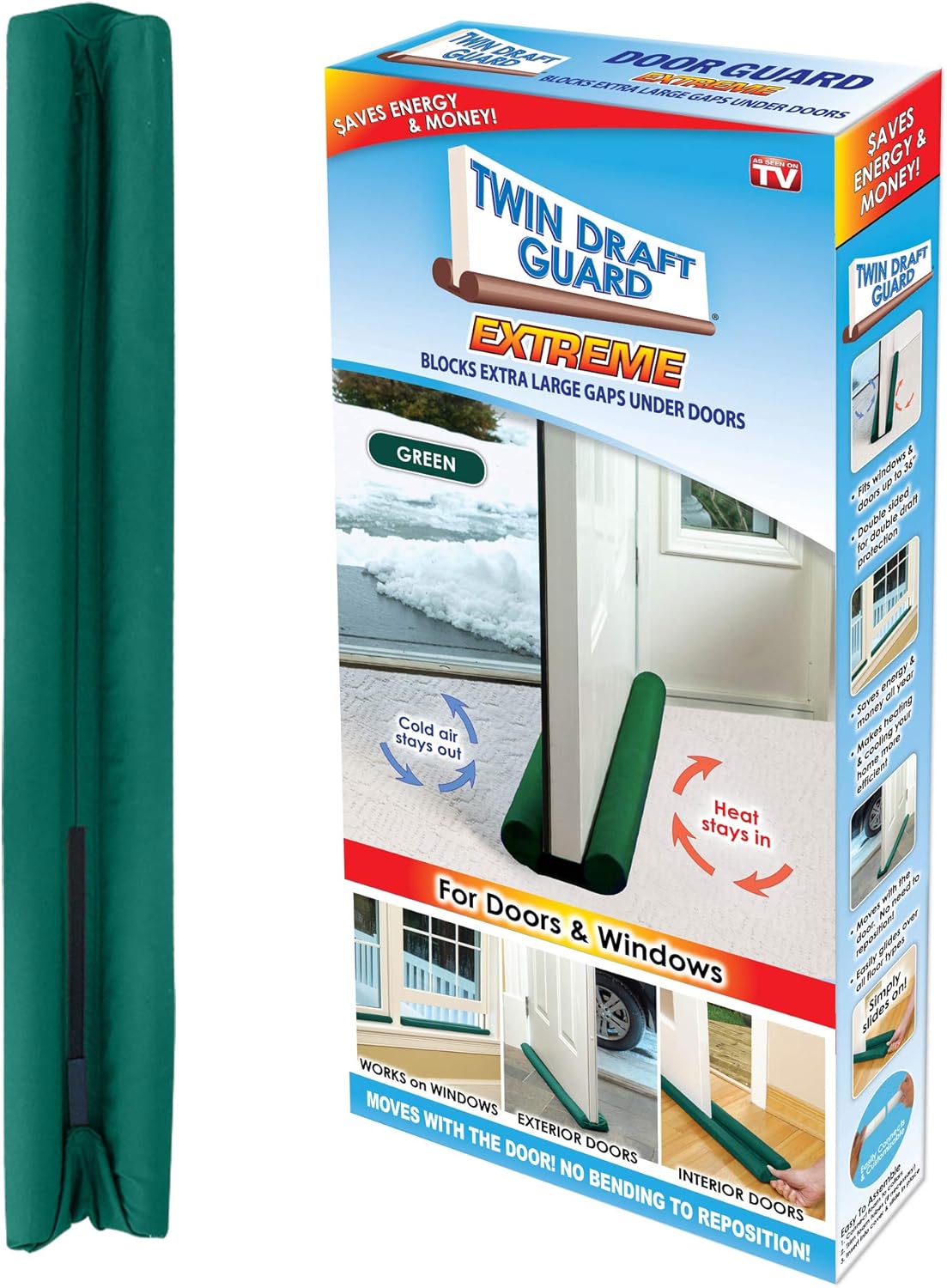 Twin Draft Guard Extreme 36 Inch Single Green