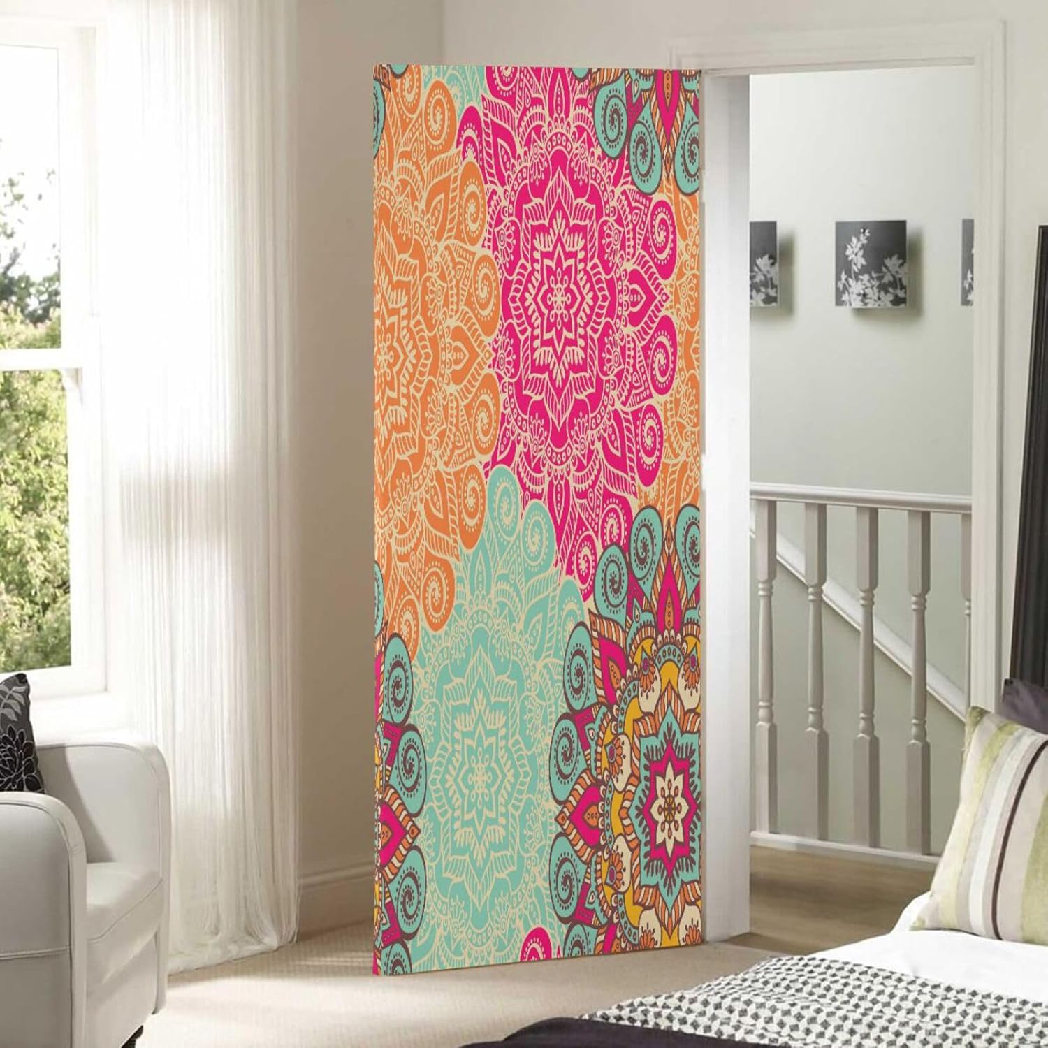 Susiyo Halloween Door Cover with Stretch Fabric 1