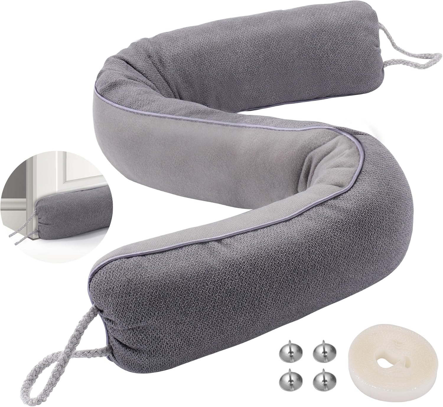 TRIOSEA Under Door Draft Stopper 36 Inch