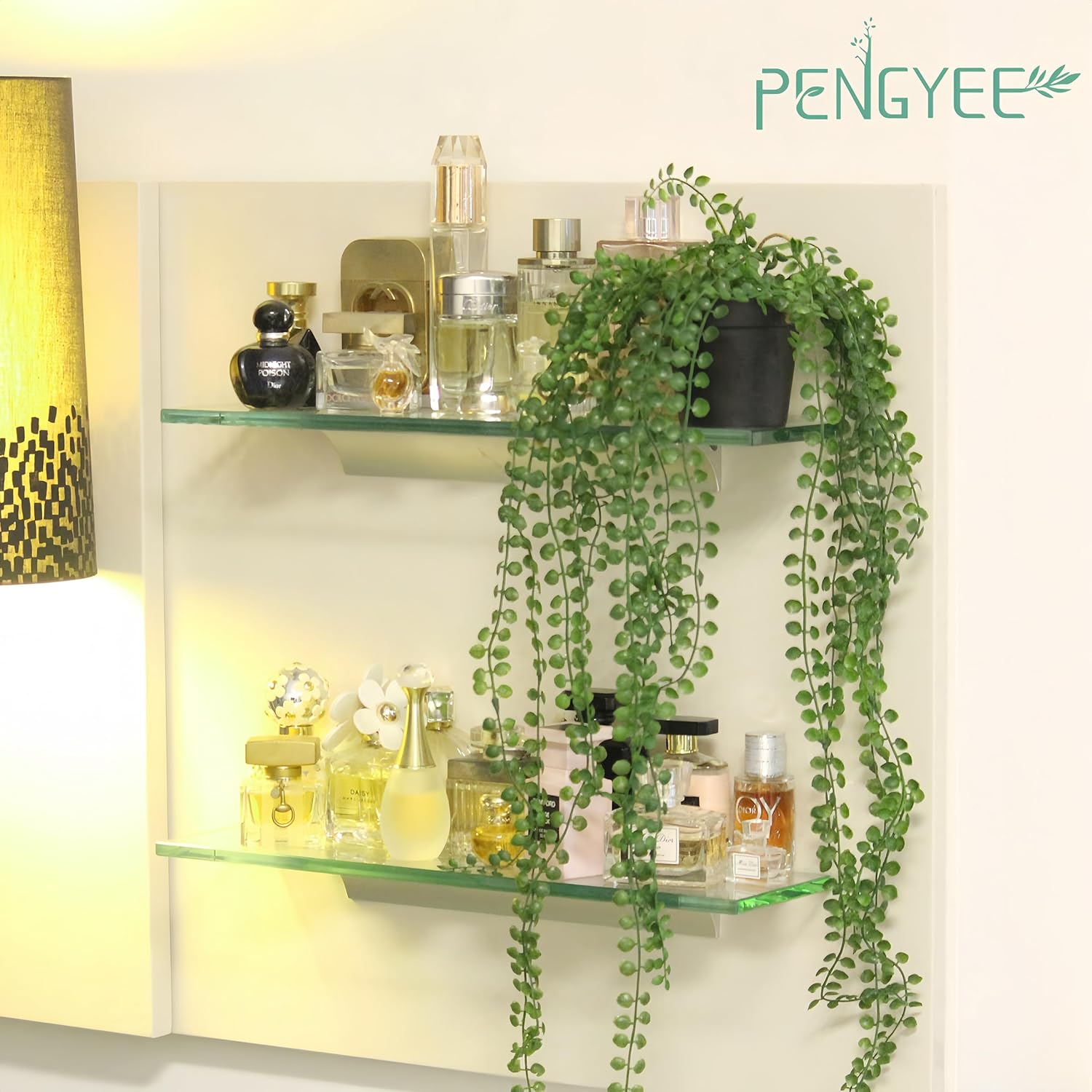 3 Packs Fake Hanging Plants with Pots and Twines for Wall Decor