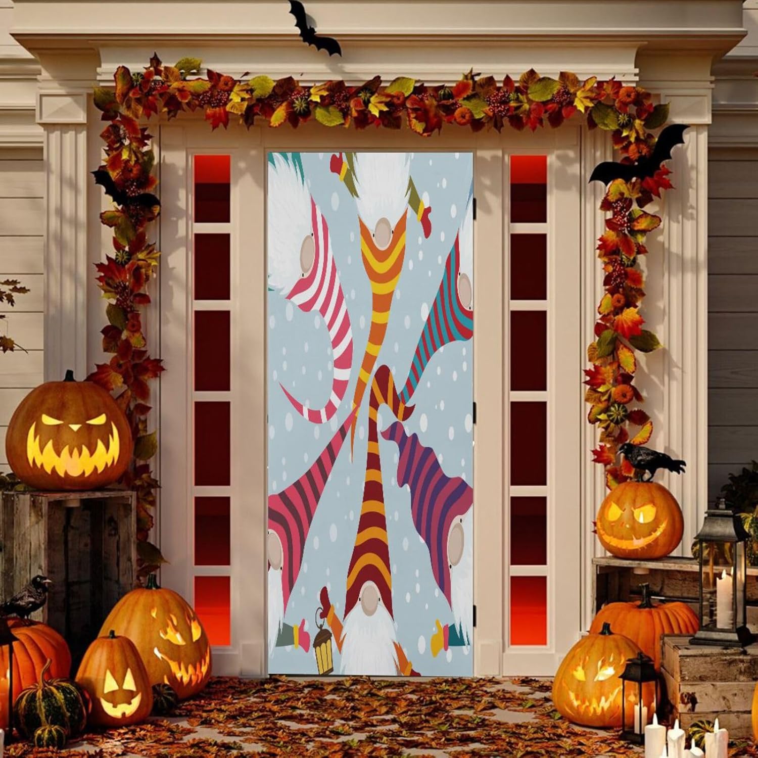 Susiyo Festive Door Cover Stretch Fabric