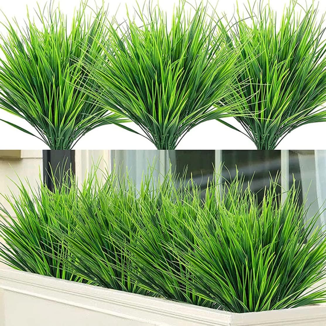 10PCS Artificial Grass Faux Wheat Plant for Home Decor