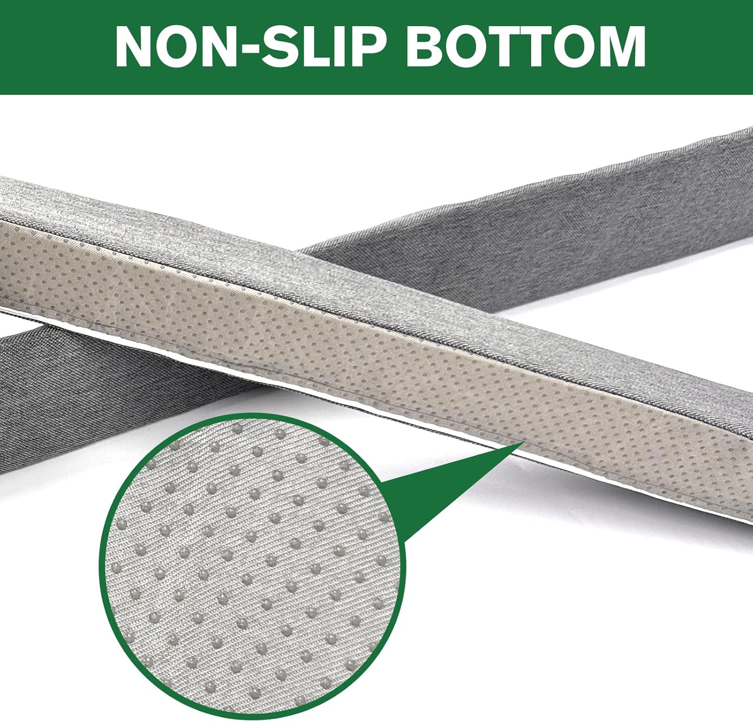 2 Pack Sliding Door Draft Blocker Stopper for Patio Sunroom Double Doors