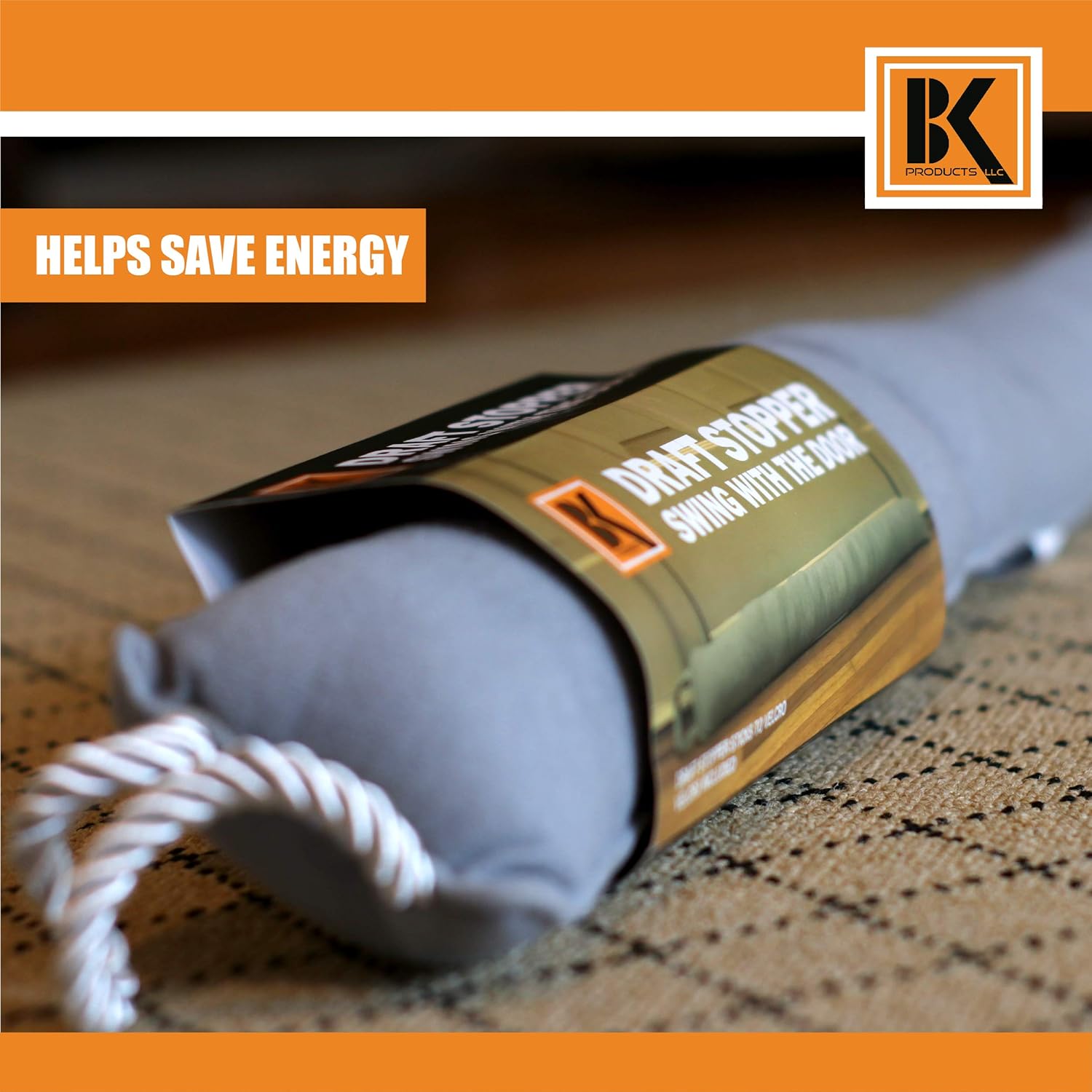 BK Door Draft Stopper 37 Inch Energy Saver
