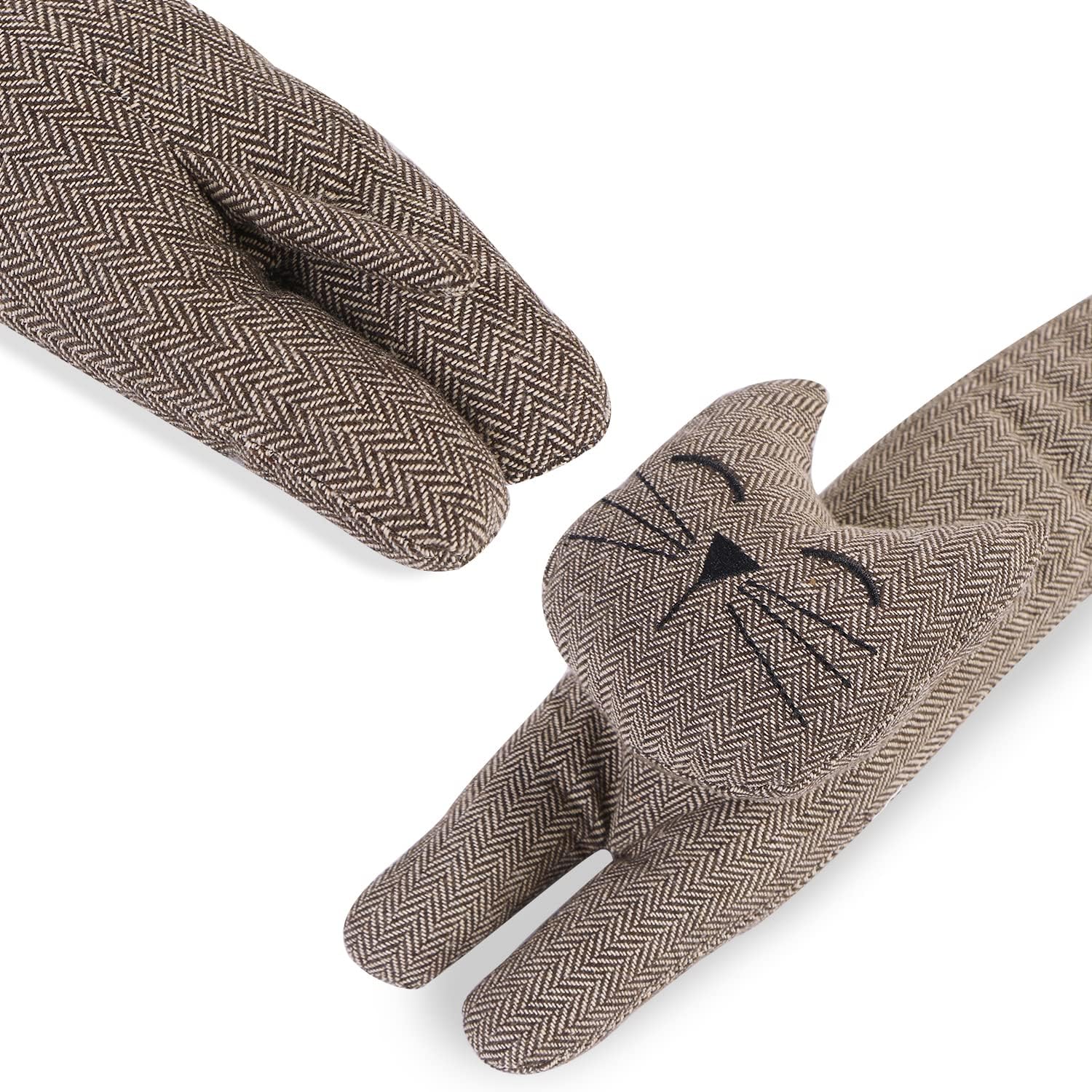 Cute Cat Door Stopper 34 Inch Energy Saving Draft Blocker