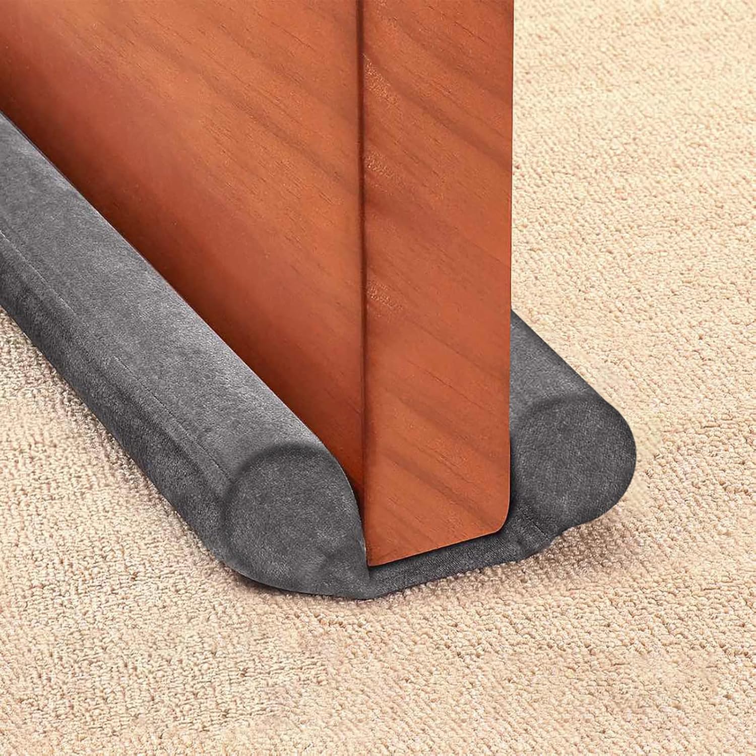 GDHOMM Door Draft Stopper 30-36 Inch Gray