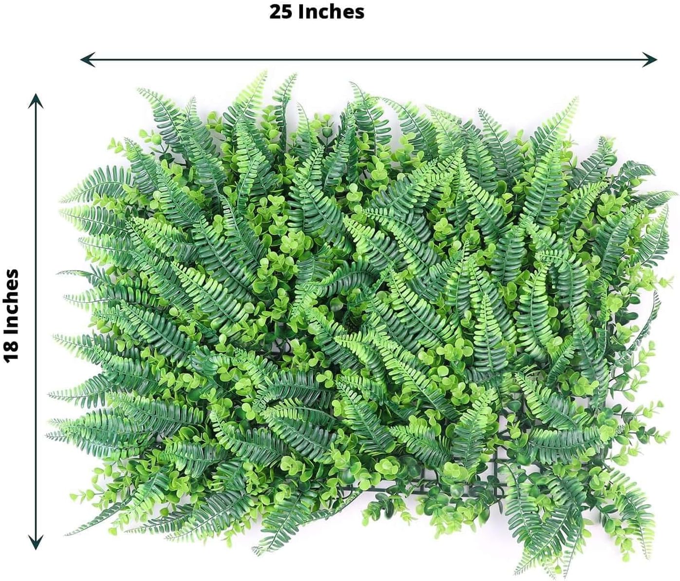 Efavormart 12 Sq Ft Artificial Greenery Panels Set