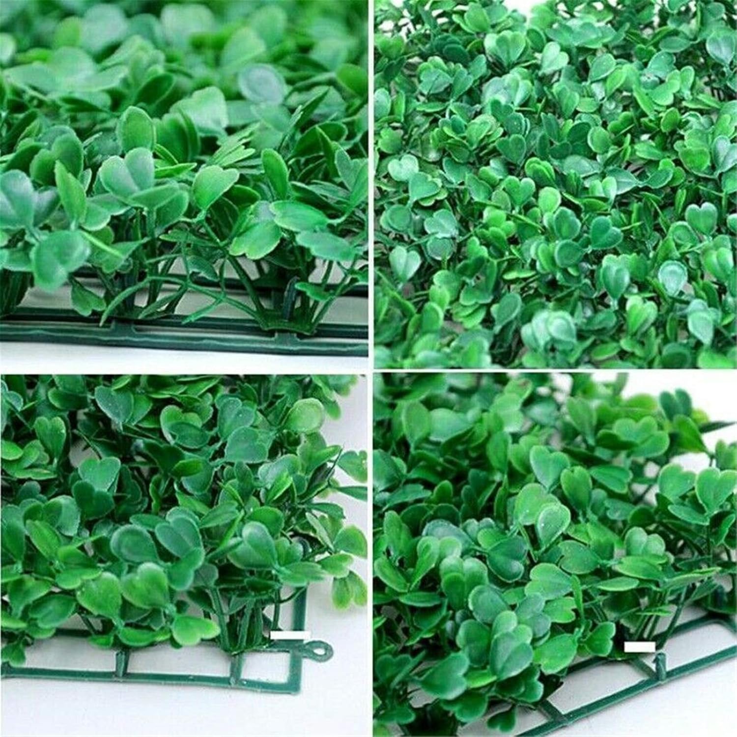 2PCS Artificial Boxwood Plants Green Wall Decor