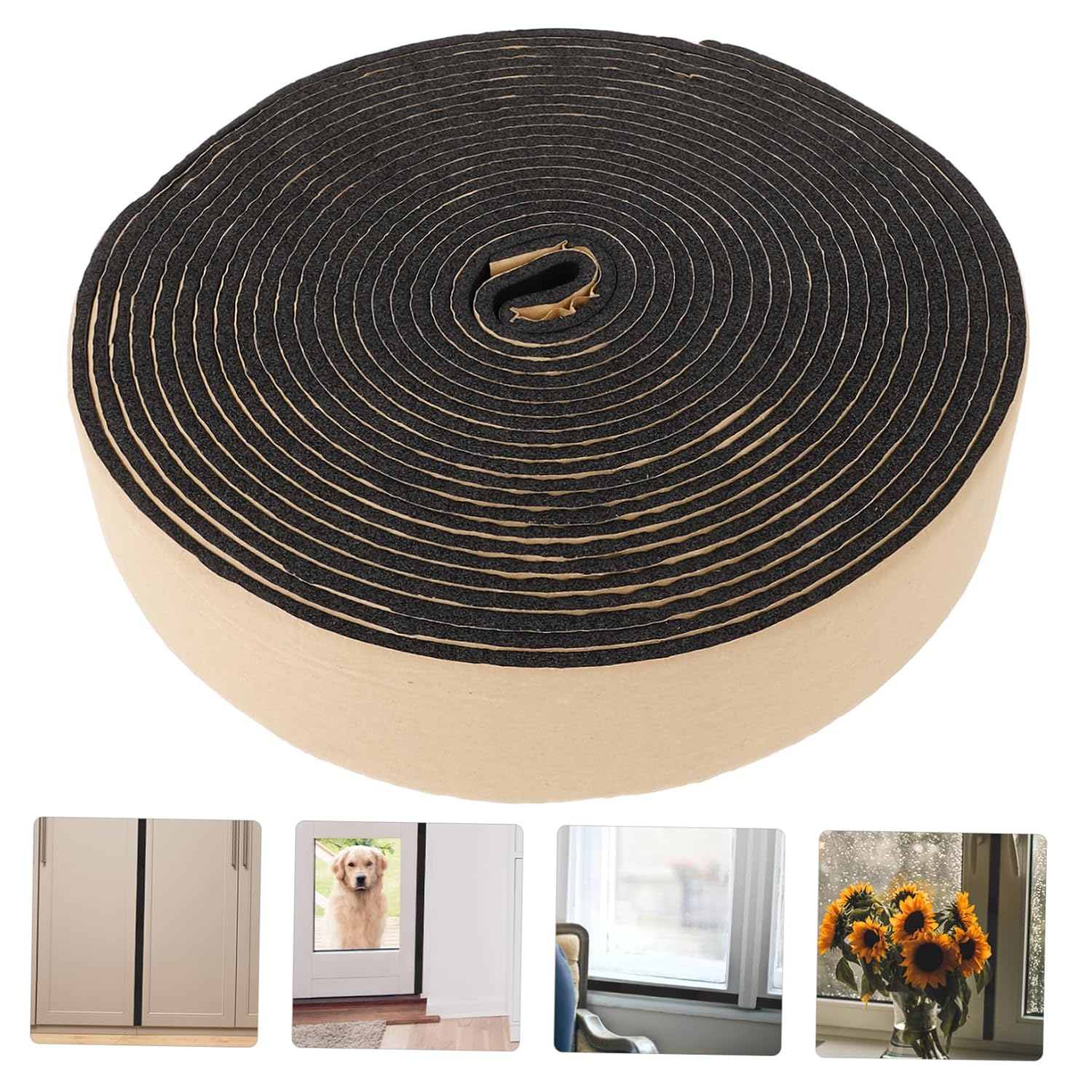 Convenient Draft Stopper for Under Doors Soundproofing Insulation and Windproof