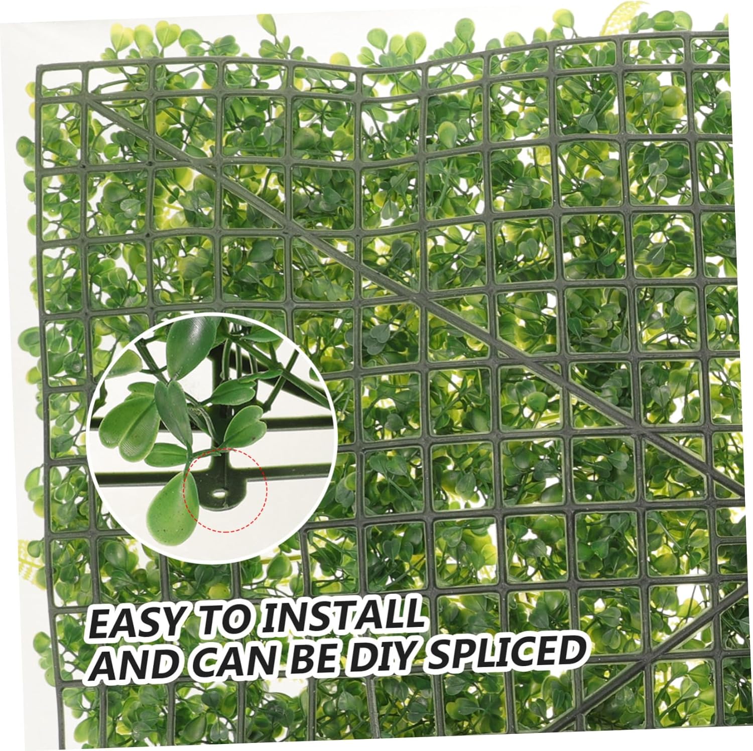 PRETYZOOM Artificial Grass Wall Panels for Garden Decor