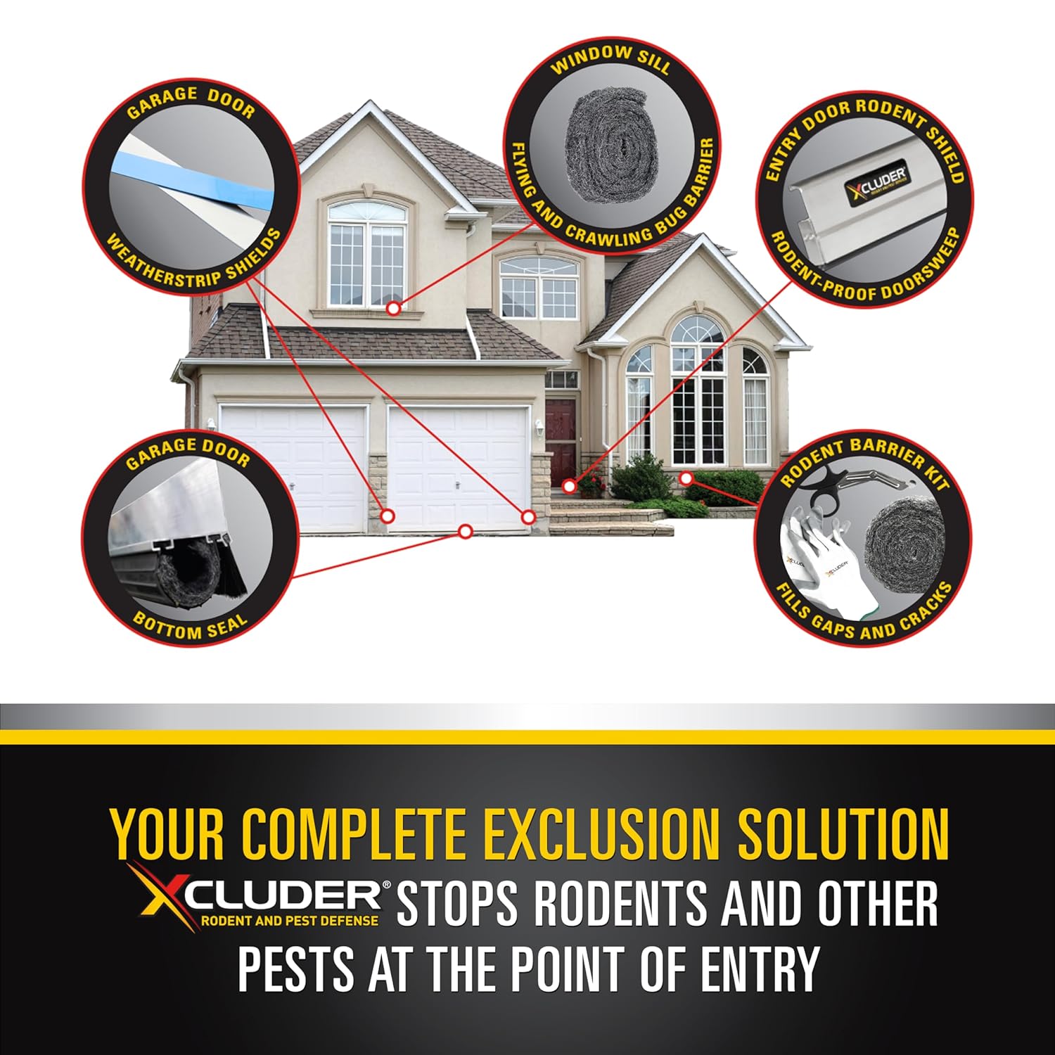 Xcluder 36 In Versa-Line Door Sweep Dark Bronze