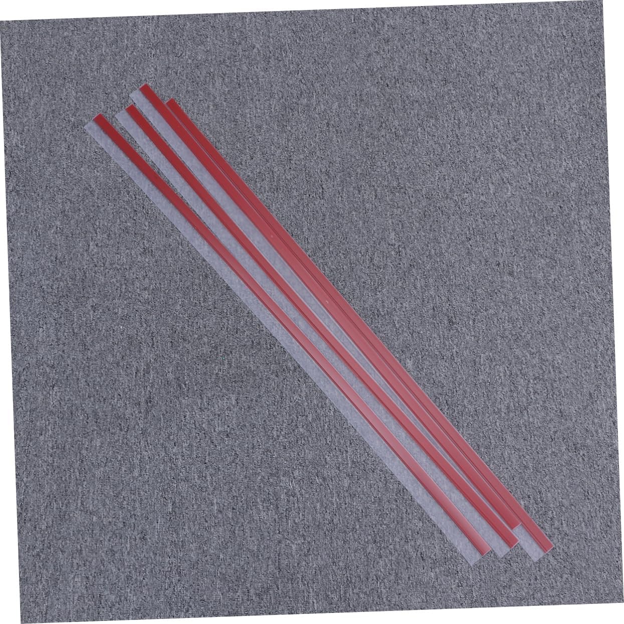 4pcs Transparent Door Draft Stopper Soundproof Under Door Seal for Noise Reduction