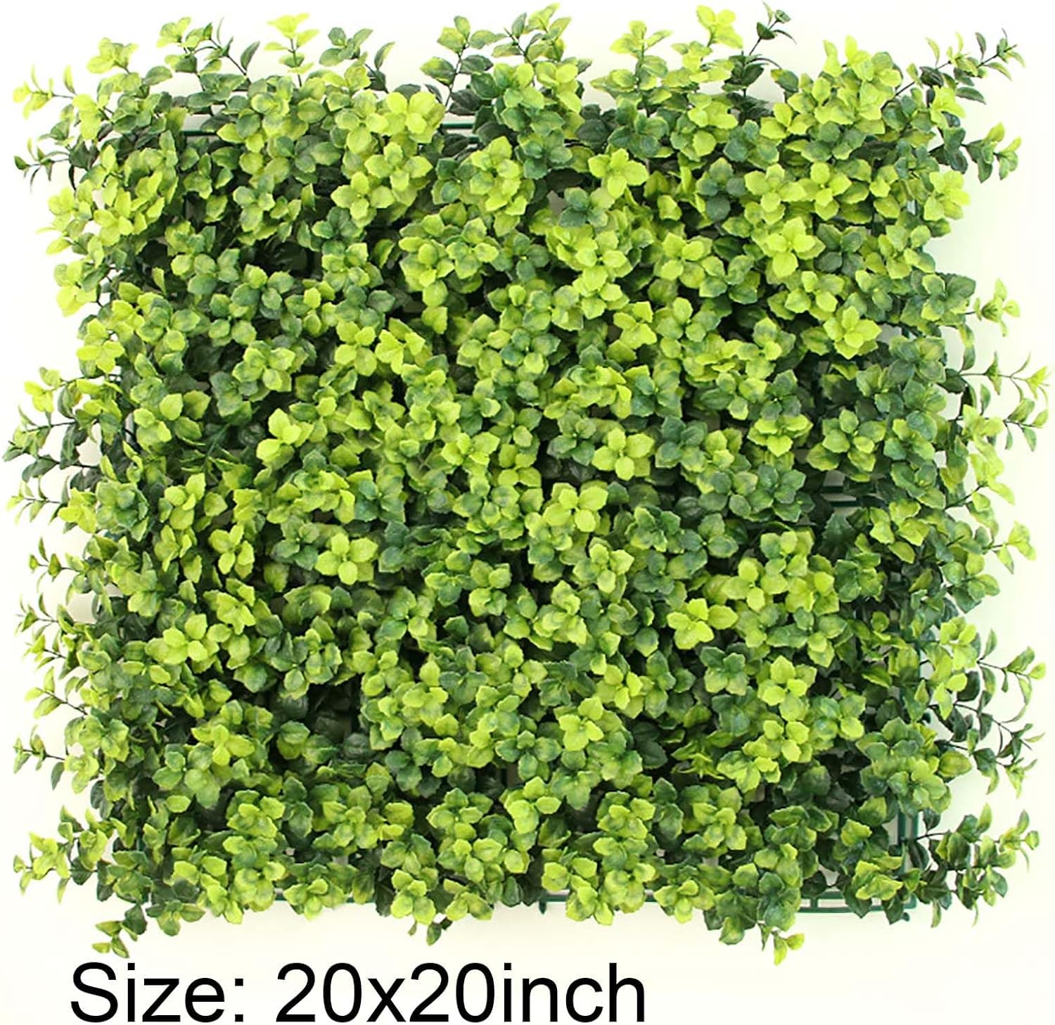 Artificial Plant Wall Panels 20x20 Blue 12pcs for Indoor Outdoor Decor
