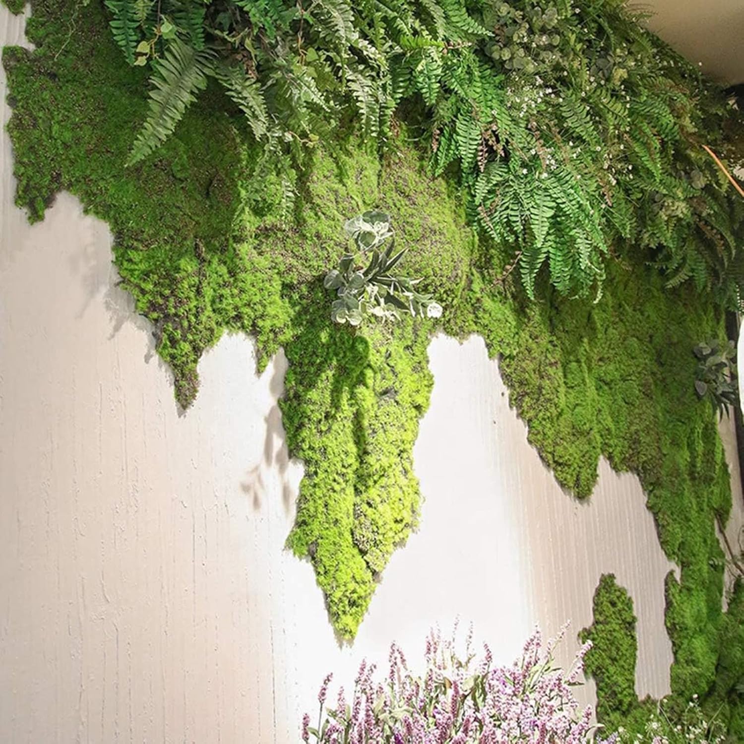 SCITOY Artificial Moss Wall Panel Decor