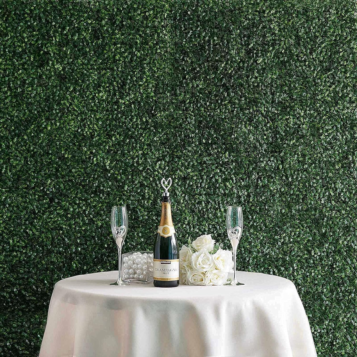 ENOVA FLORAL Artificial Boxwood Panels 4Pcs 24x16In