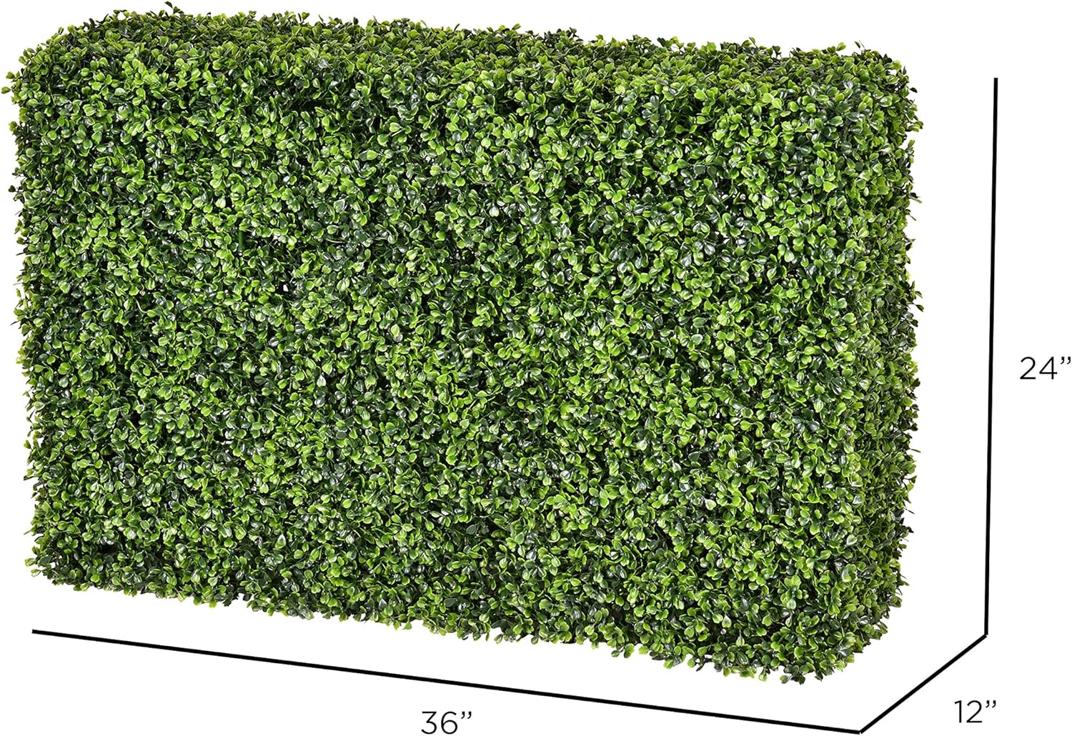Vickerman 24 Inch Artificial Boxwood Hedge