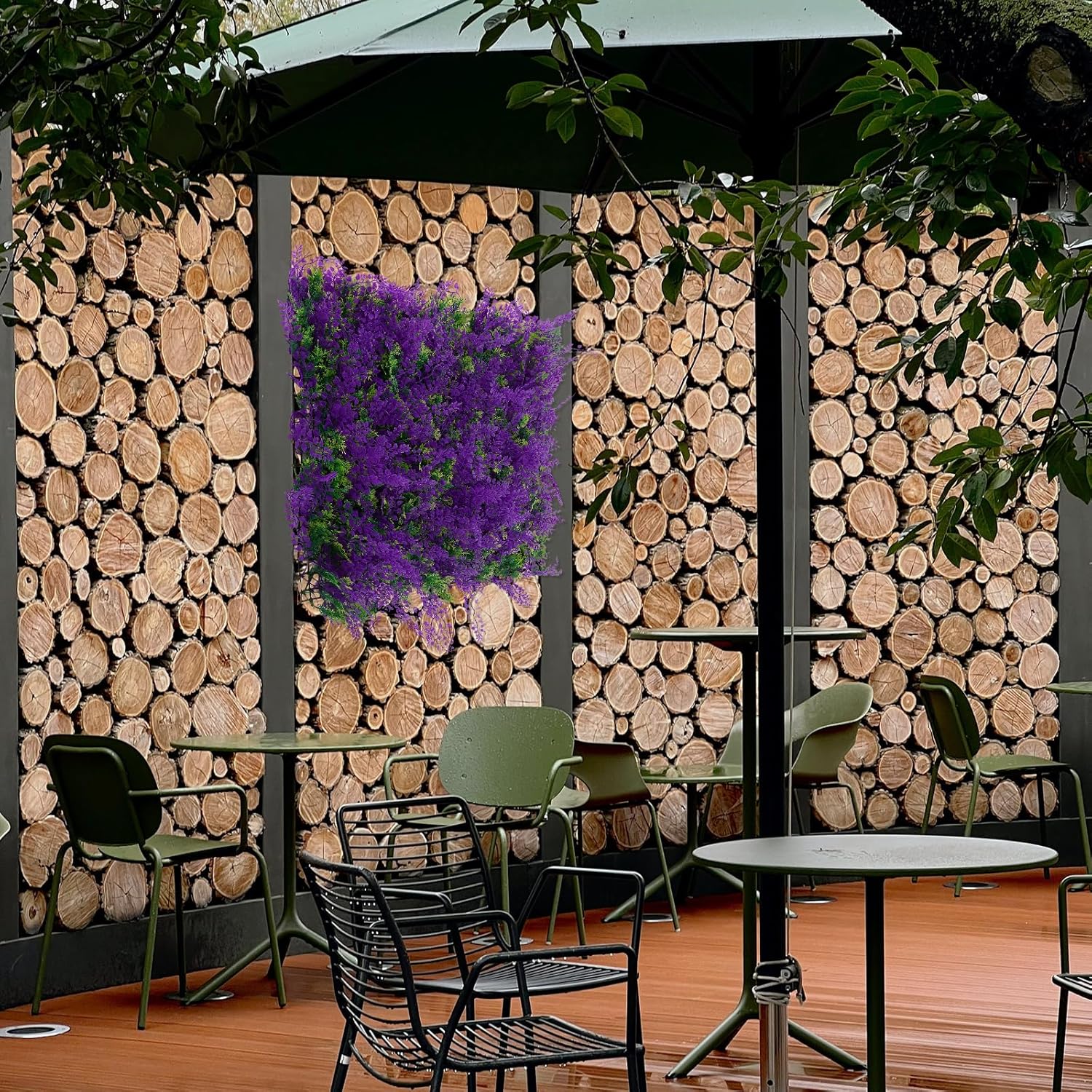 Artificial Green Wall Grass Decoration 236x157in