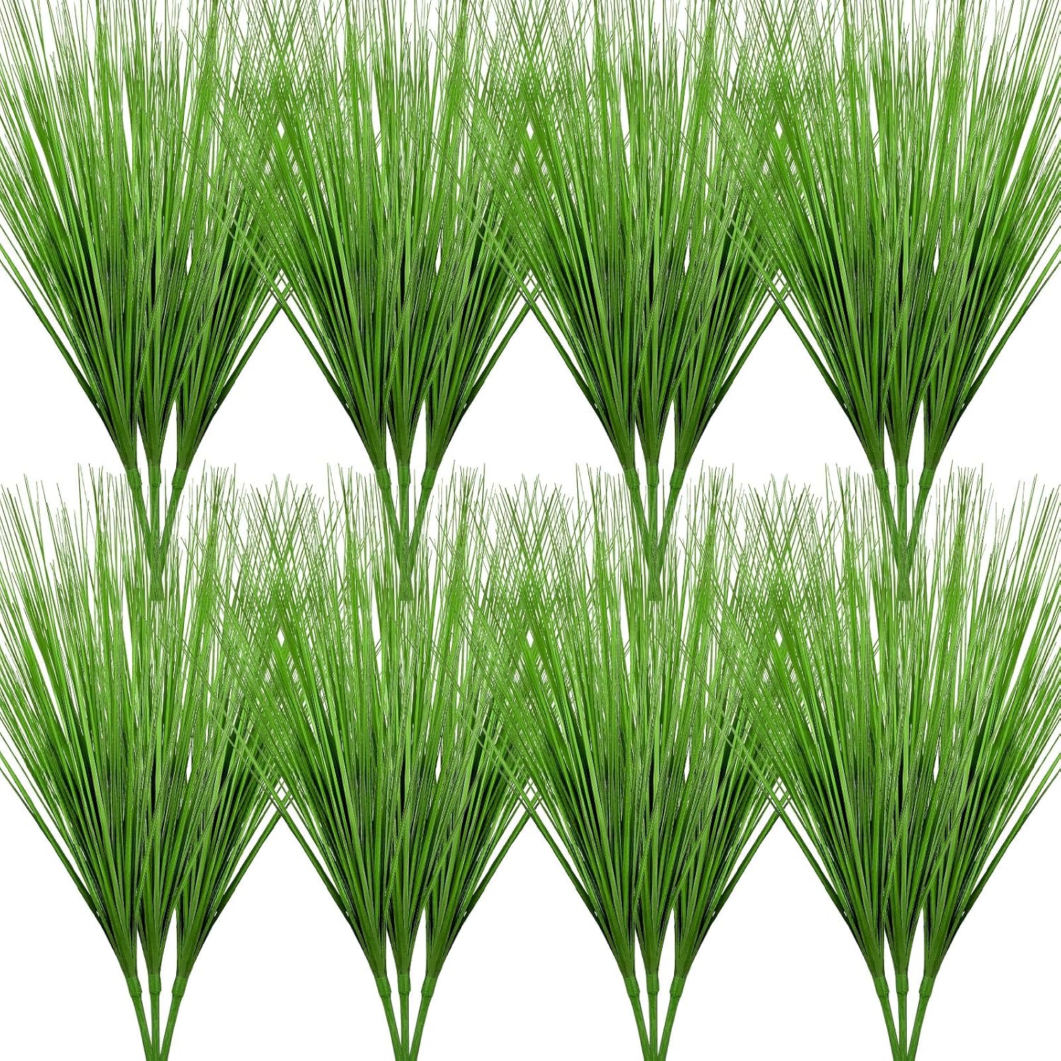 Yunlly 24 Pack 27 Artificial Grass Greenery