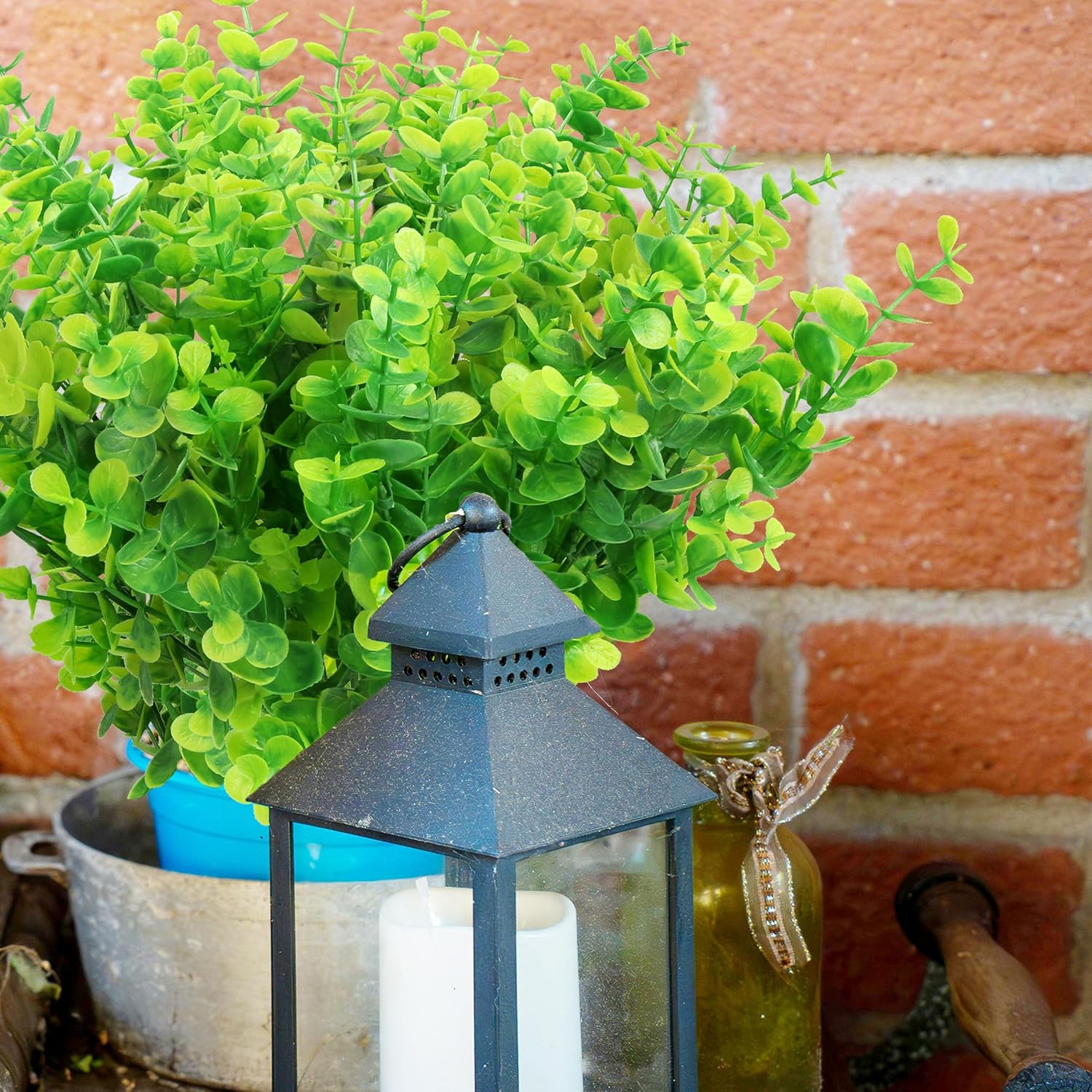 Artificial Plants for Outdoors 10 Bundles UV Resistant