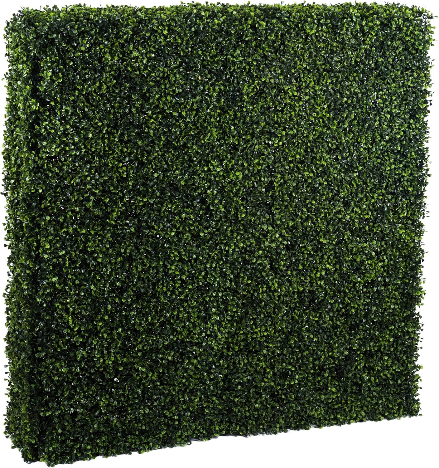 Vickerman Artificial Boxwood Hedge 48x12x48 UV Resistant Indoor Outdoor Decoration