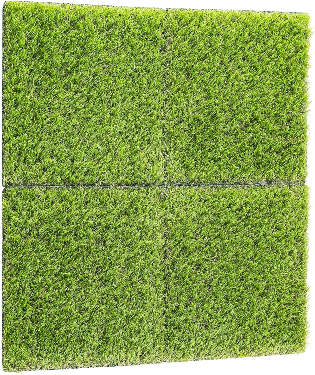 Navaris Artificial Grass Squares 12x12 Inches Pack of 4